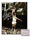 John Starks NBA New York Knicks Hand Signed 8x10 Photograph Dunking White Jersey
