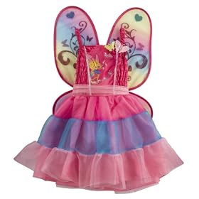 Barbie Fairy Costume with Wings Age 3-4 Years