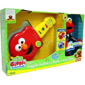 Sesame Street 2-in-1 Giggle Guitar and Rock 'n Roll Elmo by Sesame Street