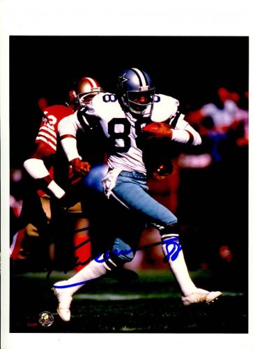 Drew Pearson Autographed/Hand Signed Dallas Cowboys 8x10 Photo