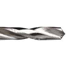 Cleveland 2002 Style High Speed Steel Jobbers' Drill Bit, Uncoated (Bright), Round Shank, 118 Degree Conventional Point