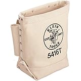 Klein Tools 5416T Bull-Pin and Bolt Bag, Canvas with Tunnel Loop