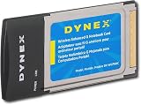 DynexTM 802.11g Enhanced-g Wireless Notebook Card
