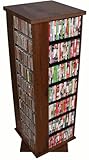 IMAGE OF Revolving Media Storage Tower Walnut 2393DW