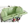 Leachco Prop 'R Shopper - Shopping Cart Cover - Sage Pin Dot