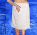 Sauna Kilt weiss 100% Baumwolle Größe M Sarong original ELECSA 4270