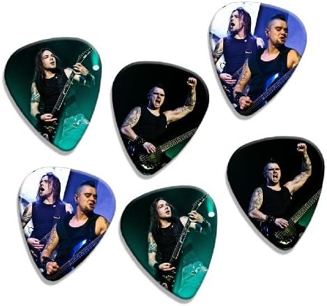 Bullet For My Valentine Playable 6 Loose Guitar Picks Plectrums Live Performance A