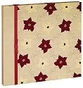EK Success 12x12 Postbound Scrapbook Photo Album CHRISTMAS POINSETTIA