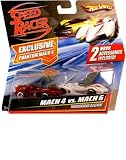 Hot Wheels Speed Racer Phantom Mach 4 vs. Mach 6
