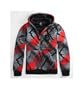 Fox Mens F Plaid Hoodie - Red X Xxlg