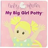 Manhattan Toy Baby Stella My Big Girl Potty Board Book Accessory for Nurturing Dolls