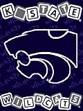 NCAA Kansas State Wildcats 36-Inch-by-46-Inch Woven Jacquard Baby Throw