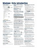 Microsoft Windows Vista Quick Reference Guide (Cheat Sheet of Instructions, Tips & Shortcuts - Laminated)