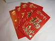 Chinese Lucky Fortune Red Money Holder Envelope - 6 Pk