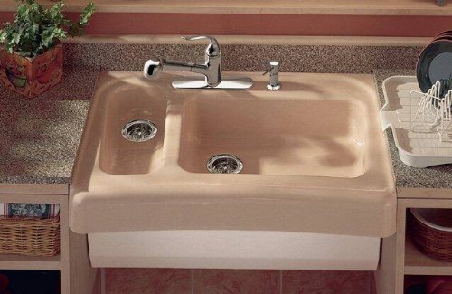 christmas Kohler K 6536 4 20 Under Mount Enameled Cast IronB0083IT6BA