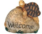 Turtle Welcome Sign Garden Decoration Collectible Figurine Statue