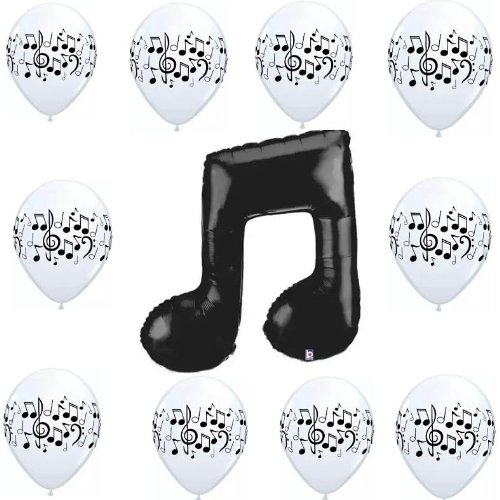 Music Notes Balloon Decoration Party Supplies Kit New eBay