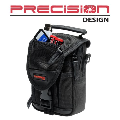 Precision Design Digital Padded Carrying Case for Panasonic Lumix DMC-FH1, FH2, FH3, FH5, FH20, FH25, FH27, FX700, LX5, S1, S3, TS10, ZS7, ZS5, ZS8, ZS10 Digital Cameras