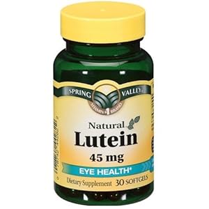 Spring Valley - Lutein 45 mg, 30 Softgels picture