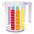 Zak ! Designs - 0025-D171 - Verre Doseur - Solides / Liquides - SAN - Multicolore