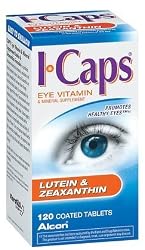 ICaps Lutein & Zeaxanthin Formula, Coated Tablets, 120 coated tablets
