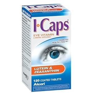 ICaps Lutein & Zeaxanthin Formula, Coated Tablets, 120 coated tablets picture