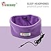 eBerry® Sleeping Headphones Sleep Earphones Headband Phones Bed Headset Run Headband with Earphones Yoga Headsets Workout Headphones 3.5mm Headphone Connector Compatible with MP3 MP4 MID Smart MP3 CD Player Mobile Phones, iPhone 6 Plus 6 5S 5C, iPad 3 4 5, iPad Air 2 1, iPad Mini 2 1 Retina, Samsung Galaxy S6 S5 S4 S3, Galaxy Note 4 3 2, HTC ONE M8, Galaxy Tab TabPro Note 7 8 10.1 12.2, Nokia Lumia, Sony, LG and Motorola Smartphone - Medium: One Size Fits Most (Lavender)