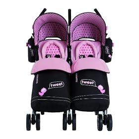 Cosatto You2 Little Tweeters Twin Stroller