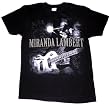 Miranda Lambert Guitar Kerosene Black T-shirt