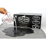 Top Dog 80 Pack Deluxe Puppy Pads and Dog Training Pad with Super Quick-Dry Activated Black Carbon Technology - Perfect for Puppy Housebreaking and as Mature Pet, Large (22" x 23")