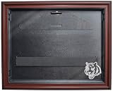 NFL Cincinnati Bengals Removable Face Jersey Display -Mahogany with Museum Quality UV Upgrade