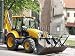 Wallmonkeys Peel and Stick Wall Decals - Backhoe Loader - 24