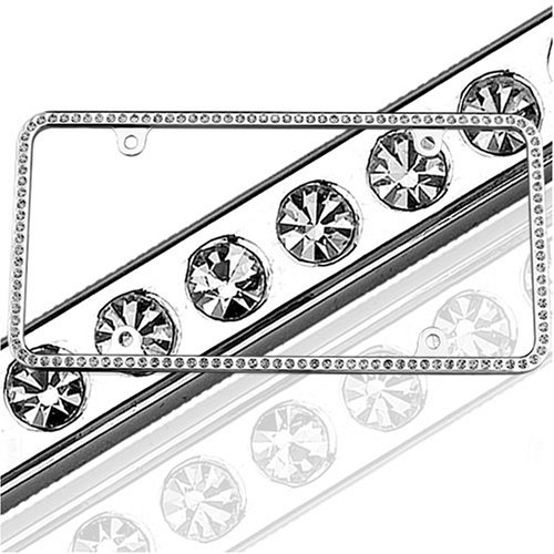 Swarovski 125 Series License Plate Frame - Ice