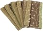 DII Vine Stripe Jacquard Napkin, Set of 6