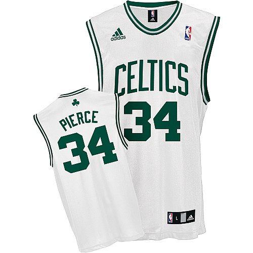adidas Boston Celtics Paul Pierce Youth (sizes 8-20) Replica Home Jersey