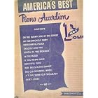 Buy America's Best Piano Accordion Folio No. 1 (Containing 12 Standard Popular Songs)... by  Pietro Deiro