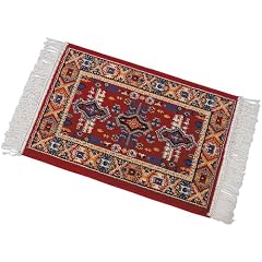 Autoteppich Perser 60x40cm mit Gummir�cken rot