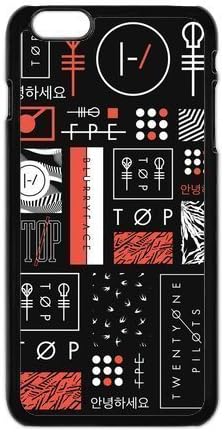 MAS CASE- 21 Pilots Twenty One Pilots Personalized Protective Black TPU Rubber Cell Phone Case Cover for iPhone 6 &amp; iPhone 6S