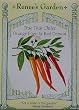 Chiles True Thai Orange Fogo and Red Demon Seeds 50 Seeds
