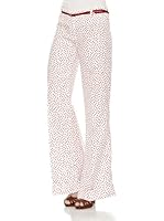 Divina Providencia Pantalón Lunar (Blanco / Rojo)