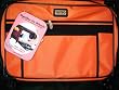 Orange Medium Mascot Tutto Machine on Wheels Sewing Carrier Case