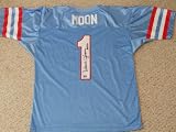 Warren Moon signed autographed Authentic jersey Oilers AAA