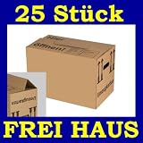 Produkt-Bild: 25 Umzugskartons - Typ Umzugskarton (Standard)