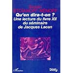 Qu'en dira-t-on?: Une lecture du livre XII du "seminaire de Jacques Lacan" (Collection Forum de l'I.F.R.A.S) book cover