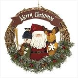 PLUSH FRIENDS CHRISTMAS WREATH