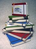 hand+book journal co. landscape drawing & sketching book 5.5x8.25 inch- ivory black cover