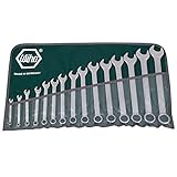 Wiha 40089 Roll Up Inch Combination Wrench Set, 15 Piece [並行輸入品]