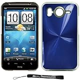 Premium Metallic Blue Design Cover / Snap On Crystal Protective Hard Case f ....