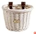 Nantucket Bike Basket CompanyCruiser Collection Bicycle Basket (White, 14.5 X 10.5 X 9.5)