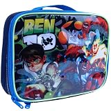 Ben 10 - Backpacks - Black with Blue Square Lunch Kit